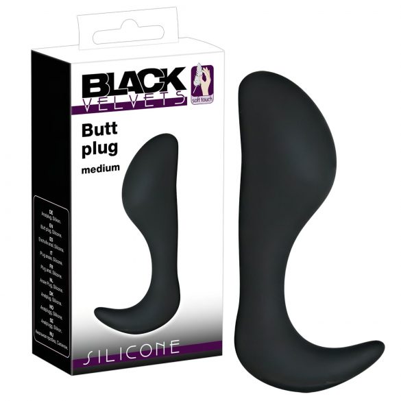 Black Velvet Haken - Anal Plug (schwarz)