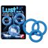 You2Toys - Lust Penisring-Trio - Blau