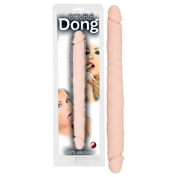 You2Toys - Doppel-Dildo aus 100% Silikon (Natur)