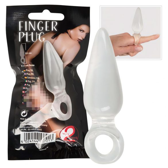 You2Toys - Finger Plug - Anal-Finger-Plug (transparent)