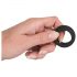 Black Velvet - Dickring, dickwandig (2,6cm) - Schwarz