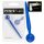 Dilator Sperm Stopp - Kugel-Silikondilator, blau