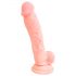 Medizinischer Silikondildo (18cm) - Natur