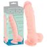 Medizinischer Silikon-Dildo (24cm) - natürlich