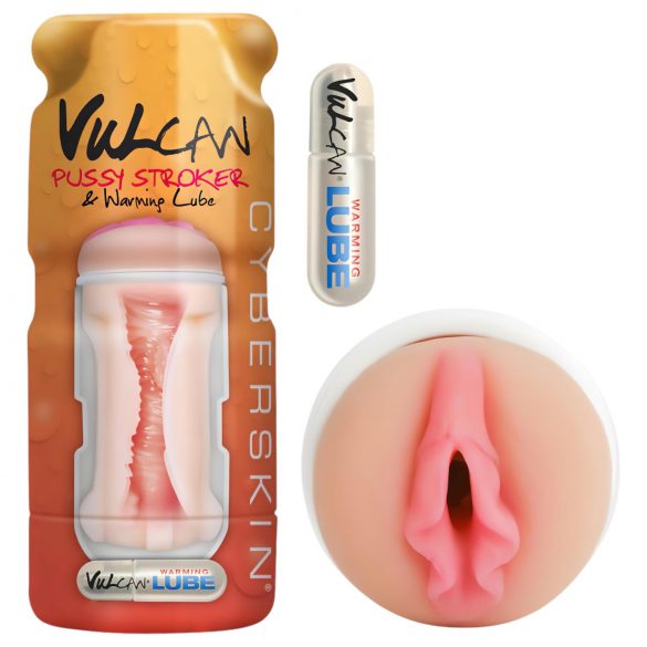 Vulcan Stroker - Naturgetreue Vagina mit Wärmelotion