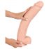 Realistixxx Giant 3XL - naturgetreuer Dildo (42 cm) - Naturfarbe