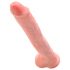 King Cock 14 großer Dildo mit Hoden (35cm) - natur