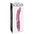 Icicles Nr. 57 - Doppelseitiger Glasdildo (pink)