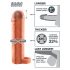 X-TENSION Perfect 1 - Penis-Mantel mit Hodenring (17,7 cm) - Natur