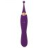 Javida - 2in1 Akku Klitorisreizwäsche & Vibrator Set (Lila)