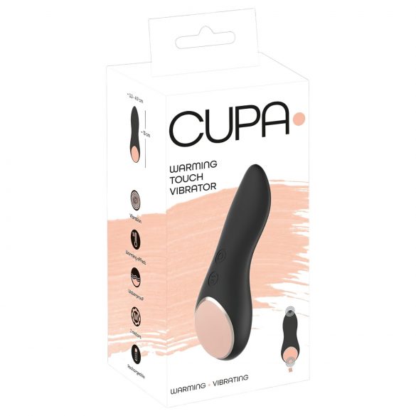 You2Toys CUPA - Aufladbarer, wärmender Klitorisvibrator (schwarz)