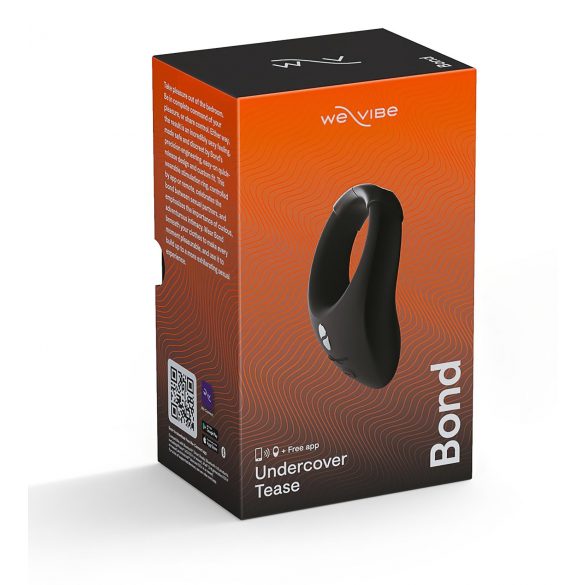 We-Vibe Bond – Intelligenter Vibro-Penisring (Schwarz)