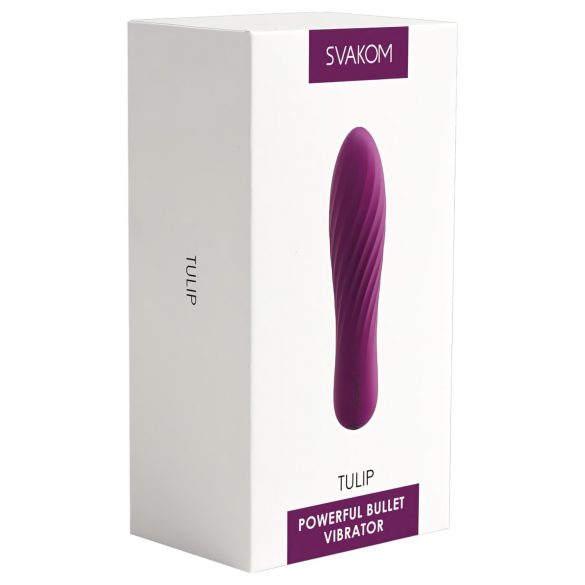 Svakom Tulip - Wiederaufladbarer Mini-Vibrator (Lila)