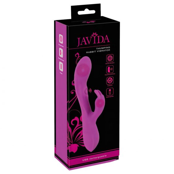 Javida Thumping Rabbit - Dreifachmotor-Vibrator (lila)