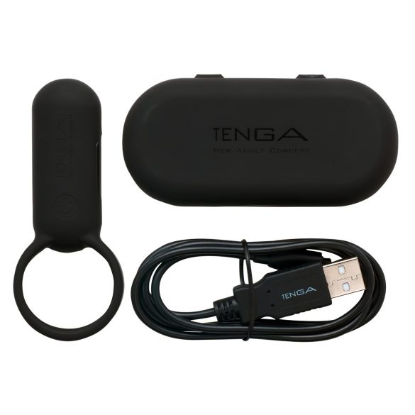 TENGA Smart Vibe vibrierender Penisring (schwarz)