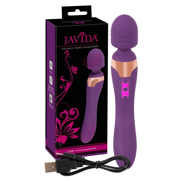 Javida Double - Massage Vibrator (Lila)