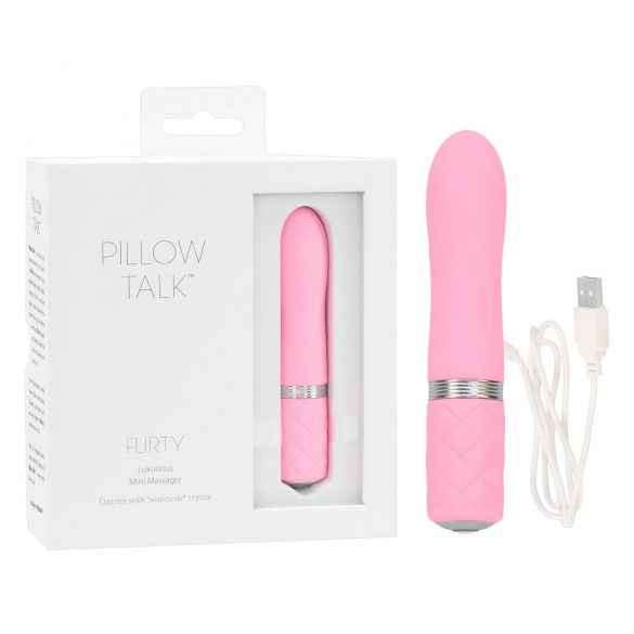 Pillow Talk Flirty - Akku-Stabvibrator (Pink)