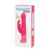 Happyrabbit Thrusting - Wiederaufladbarer Vibrator mit Klitorisarm (pink)