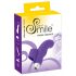 SMILE Finger - Wellenförmiger Silikon Fingervibrator (Lila)