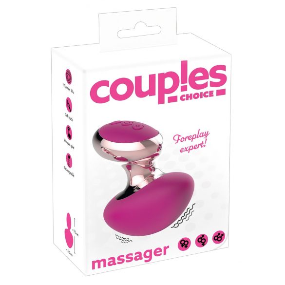 Couples Choice - Wiederaufladbarer Mini-Massagevibrator (Rosa)