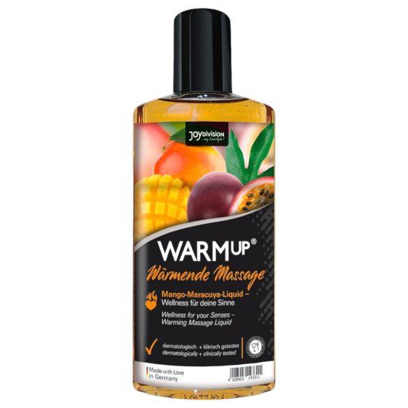 JoyDivision WARMup Massageöl - Mango-Maracuja, wärmend (150ml)