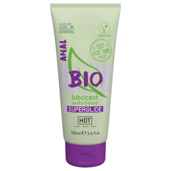 HOT BIO Anal Supergleiter - Veganer Gleitgel (100 ml)