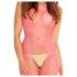 Rene Rofe - Netz Catsuit (S-L) - Pink