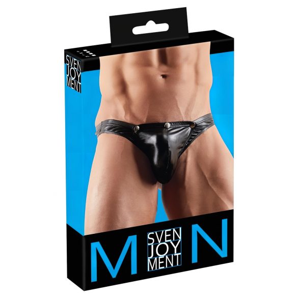 Abnehmbare Herren-Tanga (schwarz) - M