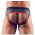 Svenjoyment - Offener Jockstrap (Schwarz-Rot) - M