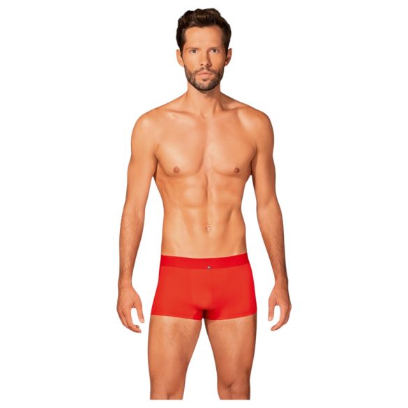 Obsessive - Transparenter Seiten-Boxer (rot) - L/XL