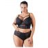 Cottelli Plus Size - Spitzendetail-BH mit Trägern (Schwarz) - 95D