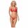 Obsessive 838-SET-3 - Rotes Spitzen-BH-Set mit Riemchen