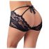 Cottelli - Pikante Spitzen-String (Schwarz) - XL