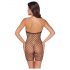 Cottelli - Offener Netz Body (schwarz) - S-L