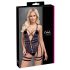 Cottelli - Offener, Riemchen-Body (Schwarz) - M