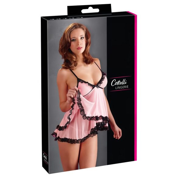 Cottelli - Süße, verführerische Rüschen - Babydoll - XL