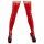 Latex Strumpfhose Damen (rot) - 2XL