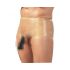 Latex-Boxershorts mit Penishülle (natur)