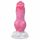 Animalorny Bulldog - Hundepenis-Dildo - 17cm (Pink)