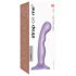 Strap-on-me P&G S - Gebogener Basissauger Dildo (Lila)