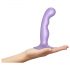 Strap-on-me P&G S - Gebogener Basissauger Dildo (Lila)