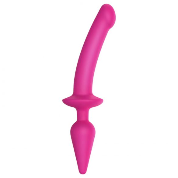 Strap-on-me Switch Semi-Realistic L - 2-in-1 Silikon-Dildo (Pink)