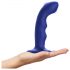 Strap-on-me M - Wasserdichter G-Punkt Vibrator, pulsierend (blau)