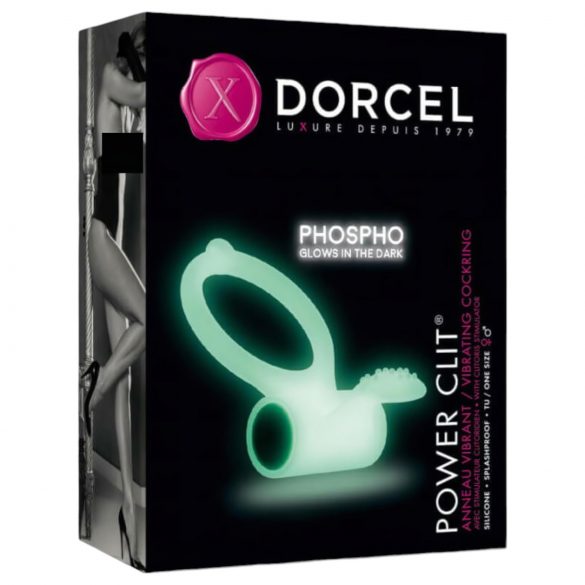 Dorcel - Leuchtender vibrierender Penisring (Weiß)