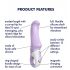 Satisfyer Charming Smile - Wasserfester G-Punkt Vibrator (Lila)