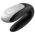 Satisfyer Double Fun - smarter wasserfester Paarvibrator (schwarz)