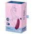 Satisfyer Curvy 1+ - smarte Luftwellen-Klitorisreizer (rot)