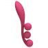 Satisfyer Tri Ball 1 - Multifunktions-Vibrator, wiederaufladbar (Rot)