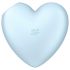 Satisfyer Cutie Heart - Akku-Luftwellen-Klit-Vibrator (Blau)