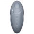 Satisfyer Tap & Climax 1 - 2in1 Vibrator & Klitorisstimulator (grau)